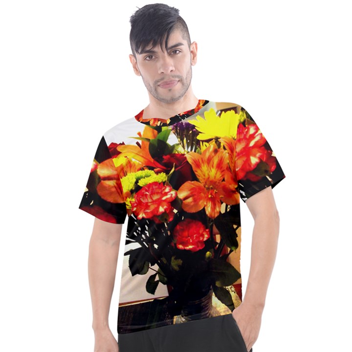 Flowers In A Vase 1 2 Men s Sport Top