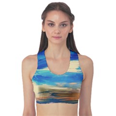 Skydiving 1 1 Sports Bra by bestdesignintheworld