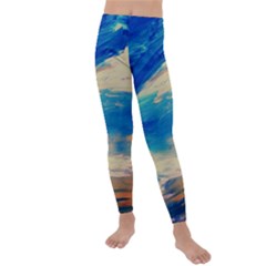 Skydiving 1 1 Kids  Lightweight Velour Leggings by bestdesignintheworld