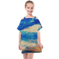 Skydiving 1 1 Kids  One Piece Chiffon Dress by bestdesignintheworld