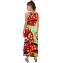 Hot 1 1 V-Neck Chiffon Maxi Dress View2