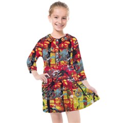 July 1 1 Kids  Quarter Sleeve Shirt Dress by bestdesignintheworld