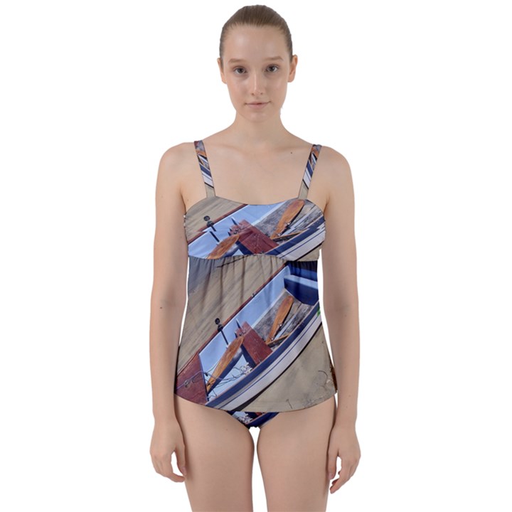 Balboa 1 2 Twist Front Tankini Set