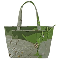 Light Green Butterfly Back Pocket Shoulder Bag 