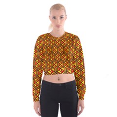 Rby-c-1-4 Cropped Sweatshirt by ArtworkByPatrick