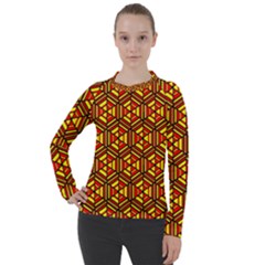 Rby-c-1-4 Women s Pique Long Sleeve Tee