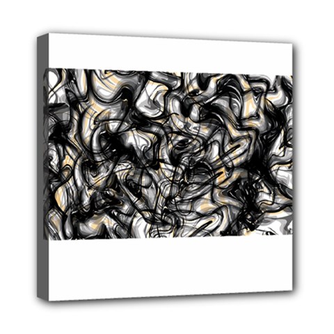 Marble Texture Mini Canvas 8  X 8  (stretched) by letsbeflawed