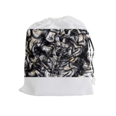 Marble Texture Drawstring Pouch (xl)