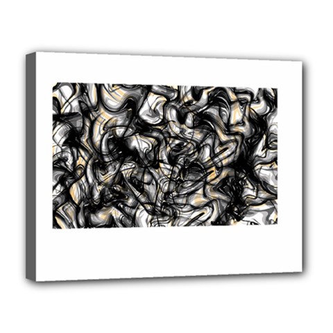 Marble Texture Canvas 14  X 11  (stretched) by letsbeflawed