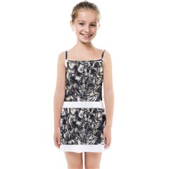 Marble Texture Kids  Summer Sun Dress