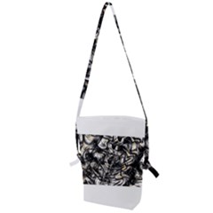 Marble Texture Folding Shoulder Bag by letsbeflawed