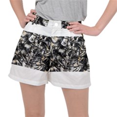 Marble Texture Ripstop Shorts