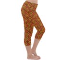 Rby 154 Lightweight Velour Capri Yoga Leggings View3