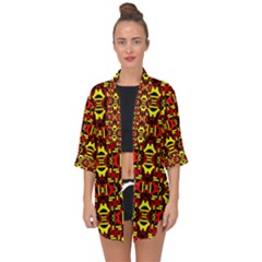 Rby-c-1-6 Open Front Chiffon Kimono by ArtworkByPatrick