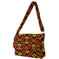 Rby-c-1-6 Full Print Messenger Bag (s) by ArtworkByPatrick