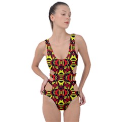 Rby-c-1-6 Side Cut Out Swimsuit