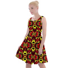 Rby-c-1-6 Knee Length Skater Dress