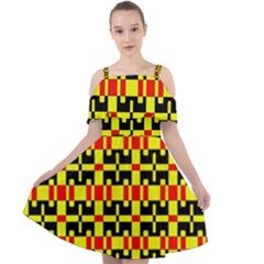 Rby-c-1-7 Cut Out Shoulders Chiffon Dress by ArtworkByPatrick