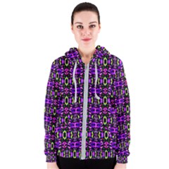 Abstract-r-5 Women s Zipper Hoodie by ArtworkByPatrick