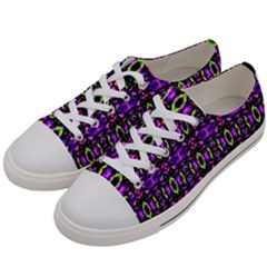 Abstract-r-5 Women s Low Top Canvas Sneakers by ArtworkByPatrick