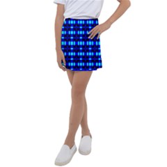 Abstract-r-6 Kids  Tennis Skirt