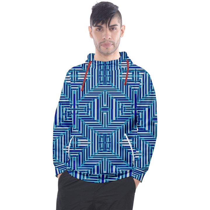 ABSTRACT-R-7 Men s Pullover Hoodie