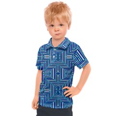 Abstract-r-7 Kids  Polo Tee