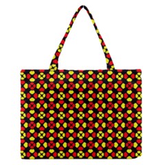 Rby-c-2-1 Zipper Medium Tote Bag by ArtworkByPatrick