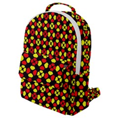 Rby-c-2-1 Flap Pocket Backpack (small) by ArtworkByPatrick