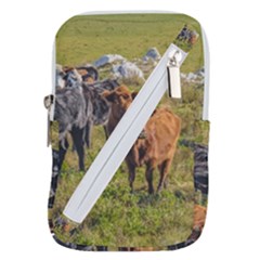 Cows At Countryside, Maldonado Department, Uruguay Belt Pouch Bag (small) by dflcprints