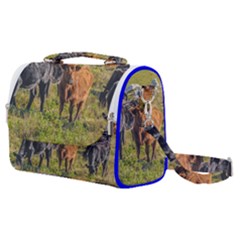 Cows At Countryside, Maldonado Department, Uruguay Satchel Shoulder Bag by dflcprints