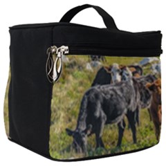 Cows At Countryside, Maldonado Department, Uruguay Make Up Travel Bag (big) by dflcprints