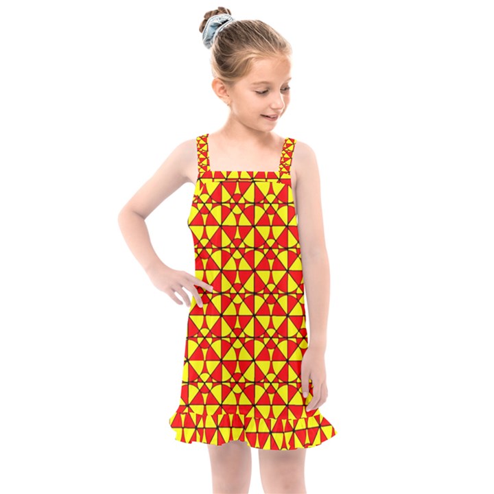 RBY-C-2-3 Kids  Overall Dress