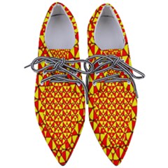 Rby-c-2-3 Women s Pointed Oxford Shoes by ArtworkByPatrick