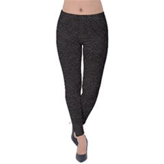 Charcoal Dust Velvet Leggings by Terzaek