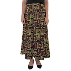 Rby-c-2-5 Flared Maxi Skirt by ArtworkByPatrick