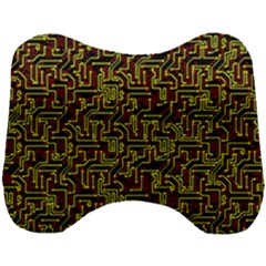 Rby-c-2-5 Head Support Cushion by ArtworkByPatrick