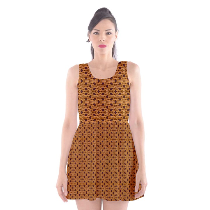 Saravena Scoop Neck Skater Dress