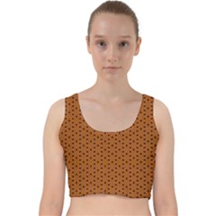 Saravena Velvet Racer Back Crop Top by deformigo