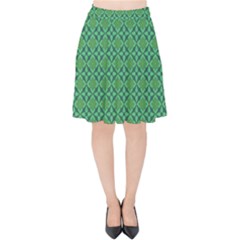 Esmeralda Velvet High Waist Skirt by deformigo