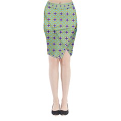 Traggina Midi Wrap Pencil Skirt by deformigo