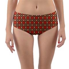 Tinabia Reversible Mid-waist Bikini Bottoms by deformigo