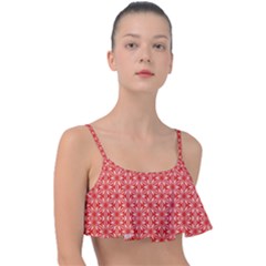 Saliceto Frill Bikini Top