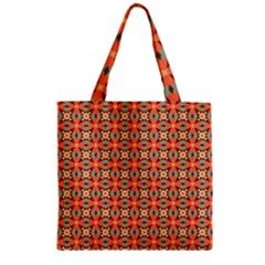 Ursanni Zipper Grocery Tote Bag by deformigo