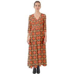 Ursanni Button Up Boho Maxi Dress by deformigo