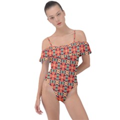 Ursanni Frill Detail One Piece Swimsuit by deformigo