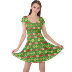 Yasawa Cap Sleeve Dress by deformigo