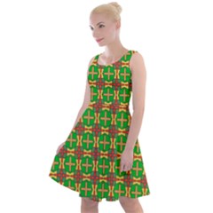 Yasawa Knee Length Skater Dress by deformigo