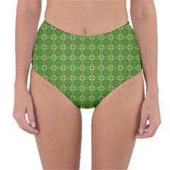 Ansendonia Reversible High-waist Bikini Bottoms by deformigo