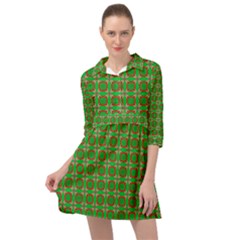 Ansendonia Mini Skater Shirt Dress by deformigo